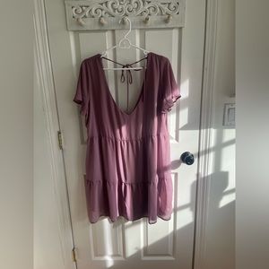 Show Me Your MuMu Purple Dress, XL